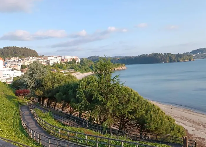 公寓 Salseirazo - Playa A Ribeira 米尼奥